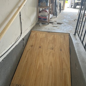 Hunter Painting and Decorating - Ramp over garage stairs - Painters Near Me - Chicago, Illinois Hunter Painting and Decorating - Ramp over garage stairs - Painters Near Me - Chicago, Illinois