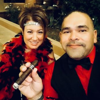 Fazeli Cellars Winery - The cigar lounge at the Halloween party!  Had a blast! - Wineries Near Me - Temecula, California