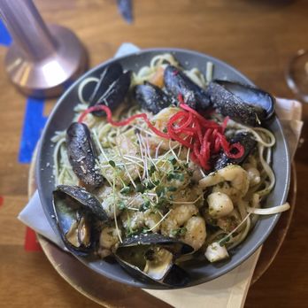 Pickled Radish Provisions - Seafood Linguine. - Steakhouses Near Me - Eureka, Illinois