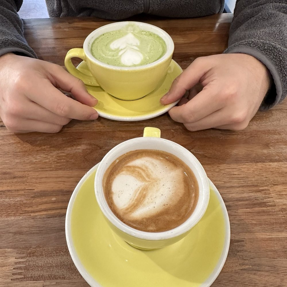 Cappuccino + matcha