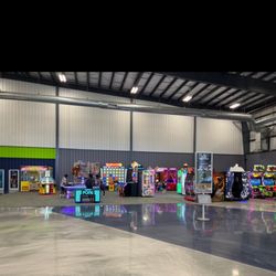 Iron Peak Sports & Events - Arcade area inside the main building