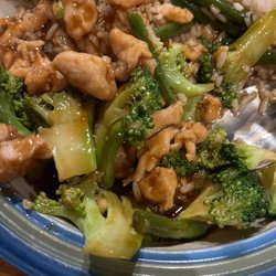 Chinatown Restaurant - Chicken and broccoli plus 115. Sauteed String Bean!!!