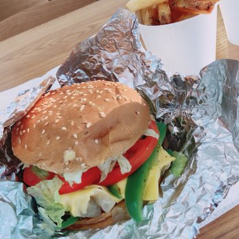Five Guys - A small fries but actually there are a lot more fries in the bag. - Burgers Near Me - San Jose, California