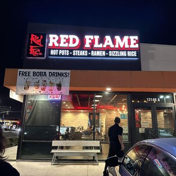 Red Flame - Free Boba was all over when I arrived (1PM - 5PM) - Hot Pot Near Me - Artesia, California Red Flame - Free Boba was all over when I arrived (1PM - 5PM) - Hot Pot Near Me - Artesia, California