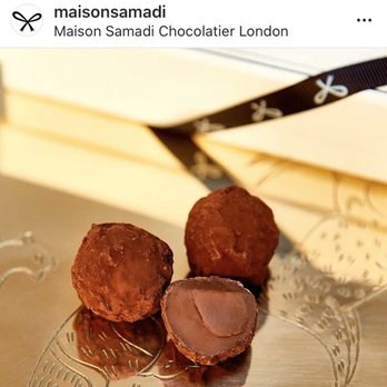 Maison Samadi - Maison Samadi cocoa dusted chocolate truffles - Chocolatiers & Shops Near Me - London, XGL Maison Samadi - Maison Samadi cocoa dusted chocolate truffles - Chocolatiers & Shops Near Me - London, XGL