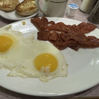 Plantation Pancake House - 2 eggs Turkey bacon wrapped shrimp - Breakfast & Brunch Near Me - Surfside Beach, South Carolina Plantation Pancake House - 2 eggs Turkey bacon wrapped shrimp - Breakfast & Brunch Near Me - Surfside Beach, South Carolina