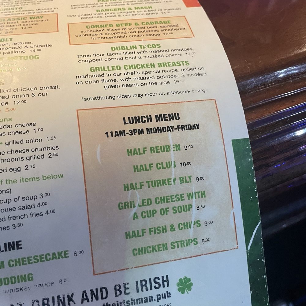 The Irishman Pub - Sports Bars Near Me - Dallas, Texas The Irishman Pub - Sports Bars Near Me - Dallas, Texas
