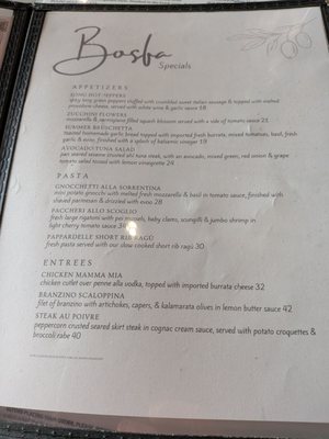Menu photo 1 Bosfa Italian Restaurant Old Tappan, NJ Menu photo 1 Bosfa Italian Restaurant Old Tappan, NJ