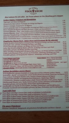 Menu photo 7 Fischküche Laboe Laboe, SH