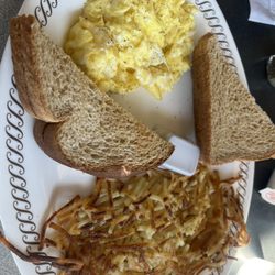 Waffle House - Breakfast- not shown - waffle and bacon!