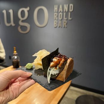 Sugo Hand Roll Bar - Torched unagi - Sushi Bars Near Me - Seattle, Washington