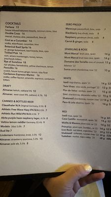 Menu photo 2 The Well Oakland, CA