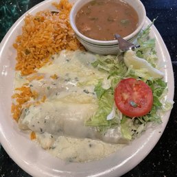 Chicken spinach enchilada Chicken spinach enchilada