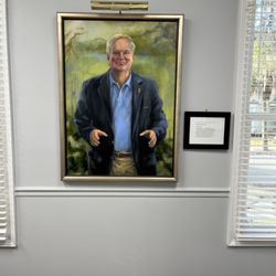 Pat Conroy Literary Center - Painting of Pat Conroy, author of The Great Santini, Prince of Tides & so many other incredible books