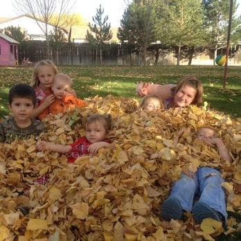 Leonhardt Daycare - Jumping in the leaves! - Preschools Near Me - Lovell, Wyoming Leonhardt Daycare - Jumping in the leaves! - Preschools Near Me - Lovell, Wyoming