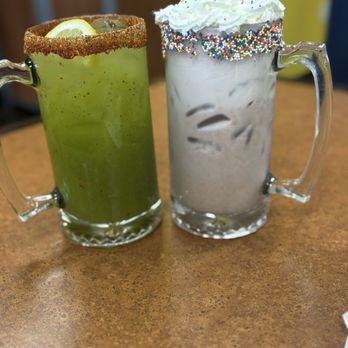 Cactus Mexican Buffet - Strawberry Horchata and Limon Con Chia - Mexican Near Me - Henderson, Nevada