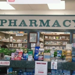 St James Pharmacy United Drugs - Inside, behind the counter.
