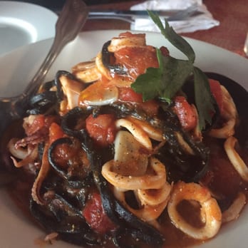 Gersi - Black linguini calamari - Italian Near Me - Brooklyn, New York