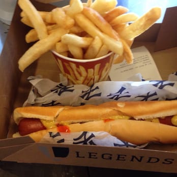 Yankee Stadium - Hot dogs always taste better at a baseball game! - Stadiums & Arenas Near Me - Bronx, New York Yankee Stadium - Hot dogs always taste better at a baseball game! - Stadiums & Arenas Near Me - Bronx, New York