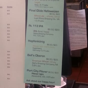 Pupatella - Beer menu. - Pizza Near Me - Arlington, Virginia Pupatella - Beer menu. - Pizza Near Me - Arlington, Virginia