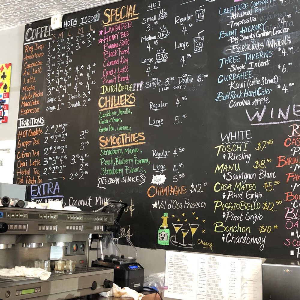 Cafe Lucia - Drink menus - Coffee Roasteries Near Me - Smyrna, Georgia