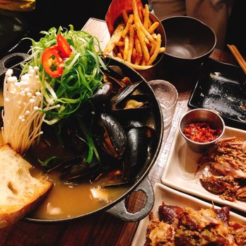 Osamil - Mussel soup& fries - Korean Near Me - New York, New York Osamil - Mussel soup& fries - Korean Near Me - New York, New York