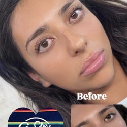 Cha Chas and Brows by Mily - Korean Lash Lift before and after.
