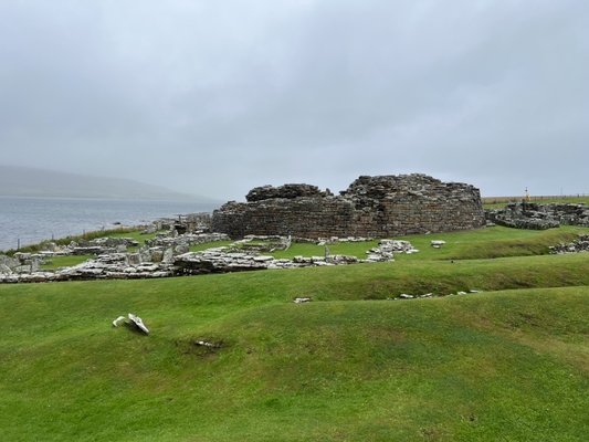 Broch of Gurness by null