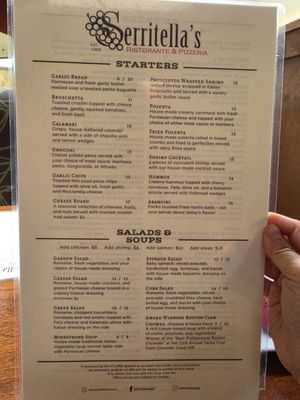 Menu photo 2 Serritella's Ristorante & Pizzeria Carmichael, CA Menu photo 2 Serritella's Ristorante & Pizzeria Carmichael, CA