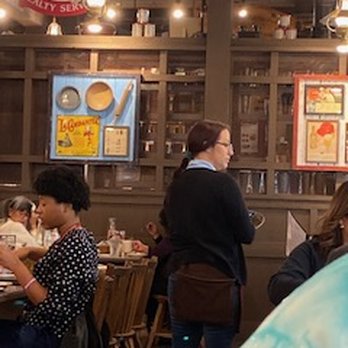 Cracker Barrel Old Country Store - This is the waitress with the mean face and she also rolled her eyes at me - Southern Near Me - Bakersfield, California