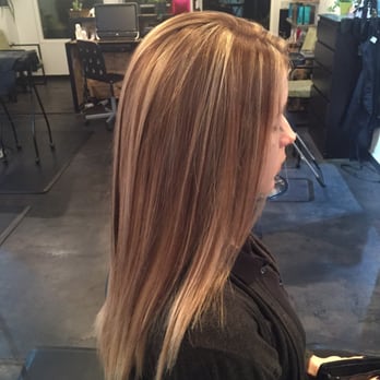 Innov8 Hair Design - Ombré w partial highlight by Jenell - Blow Dry/Out Services Near Me Innov8 Hair Design - Ombré w partial highlight by Jenell - Blow Dry/Out Services Near Me