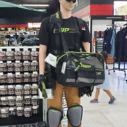 Ideal man. Doesn't speak and has all the tools!