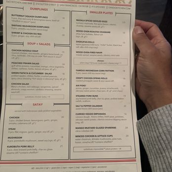 E&O Kitchen and Bar - Menu - Asian Fusion Near Me - San Francisco, California E&O Kitchen and Bar - Menu - Asian Fusion Near Me - San Francisco, California
