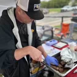 Smoke Rings & Bark - Pitmaster at work
