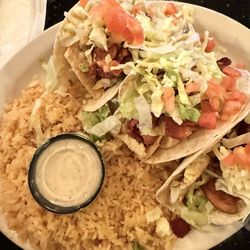El Dorado Sango - Tacos Comprianos i think it's called. Really good!