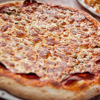 Restaurant Chez La Mère - a pizza and a side of rice - Pizza Near Me - Montreal, Quebec Restaurant Chez La Mère - a pizza and a side of rice - Pizza Near Me - Montreal, Quebec