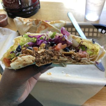 J. Selby's - Inside the Crunchwrap - Vegan Near Me - St Paul, Minnesota