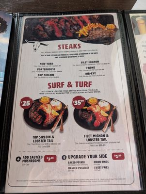 Menu photo 8 Chuck's Roadhouse Etobicoke, ON