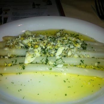 Cafe Brussels - Flemish-styled asparagus - Belgian Near Me - Houston, Texas