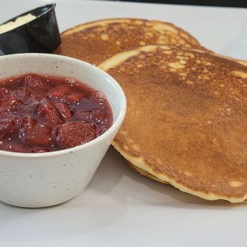 Salt & Pepper Cafe - Strawberry pancakes - American Near Me - Acworth, Georgia Salt & Pepper Cafe - Strawberry pancakes - American Near Me - Acworth, Georgia