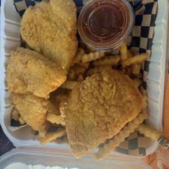 The Fried Spot - Catfish (3pc) Basket - Fish & Chips Near Me - Portland, Oregon The Fried Spot - Catfish (3pc) Basket - Fish & Chips Near Me - Portland, Oregon