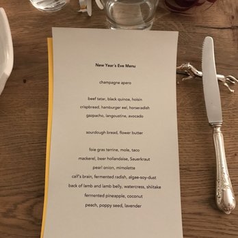 CORDO - New Year's Eve menu - Northern German Near Me - Berlin, BE