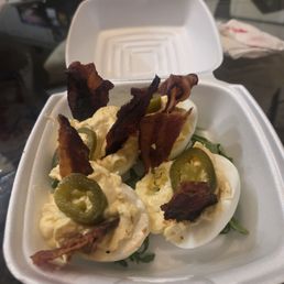 Jalapeo-bacon Deviled Eggs 4