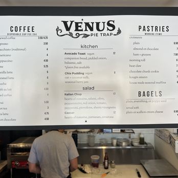 Venus Pie Trap - Menu 2 - Cafes Near Me - Aptos, California