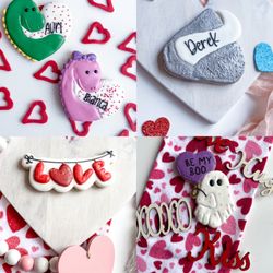 A Pretty Smart Cookie - Assorted Valentine's Day cookies
