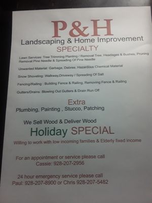 P&H Landscaping And Home Improvement