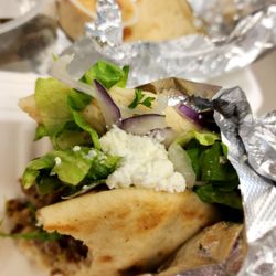 Bell Greek Hanover - More Than Greek - Lamb gyro with feta and no tomatoes
