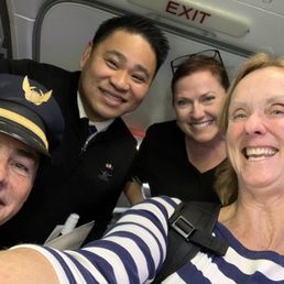 Thoughtful United Airlines Flight crew!