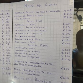 I'Trippaio di San Frediano - menu - Food Stands Near Me - Florence, FI I'Trippaio di San Frediano - menu - Food Stands Near Me - Florence, FI