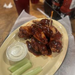 Wings & Ale - Kickin Bourbon Molasses Wings